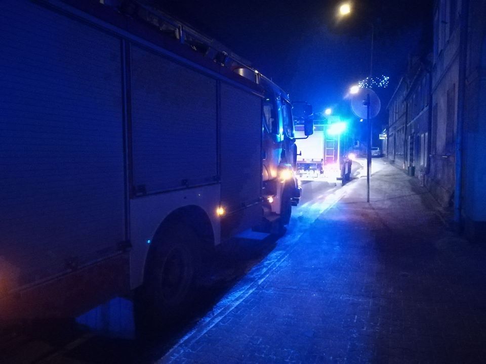 Zadymienie mieszkania przy ul. Jeleniogórskiej - OSP Swieriawa