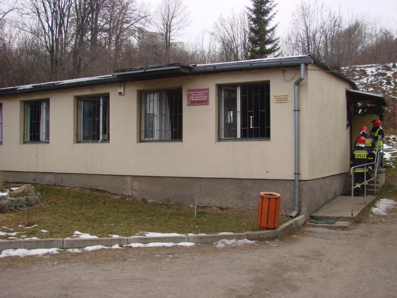 POŻAR W BIURZE - OSP Swieriawa