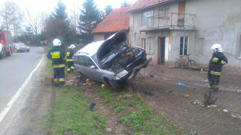 Wypadek w Starej Kraśnicy - OSP Swieriawa