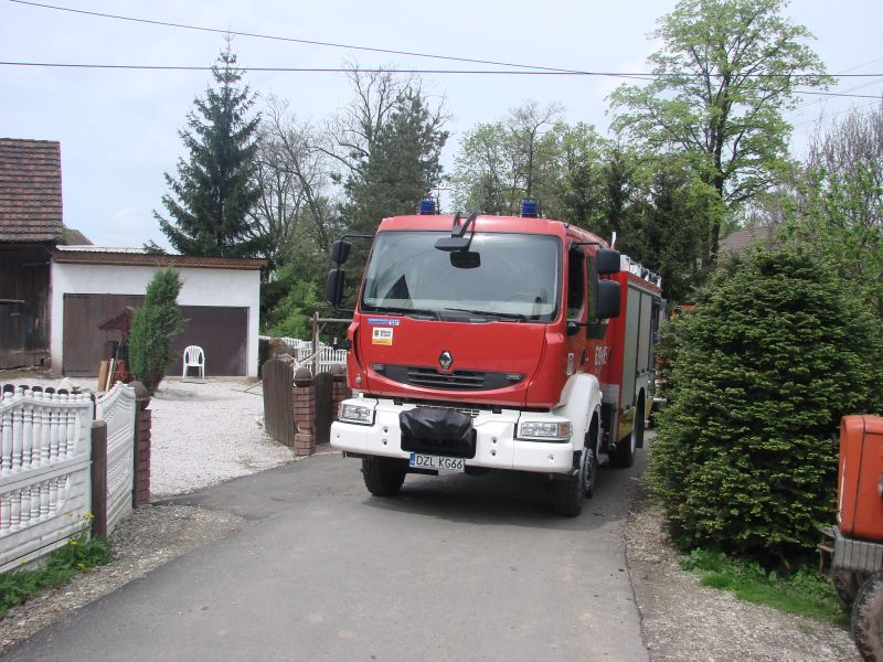 KOLEJNY POŻAR KOMINA - OSP Swieriawa