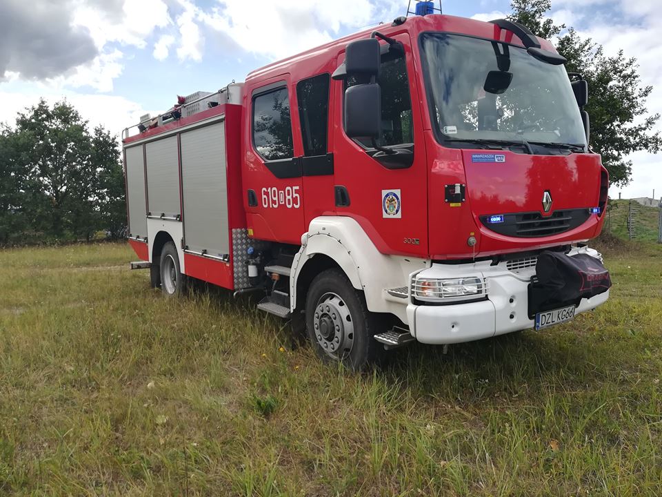 Pożar wodociągów - OSP Swieriawa