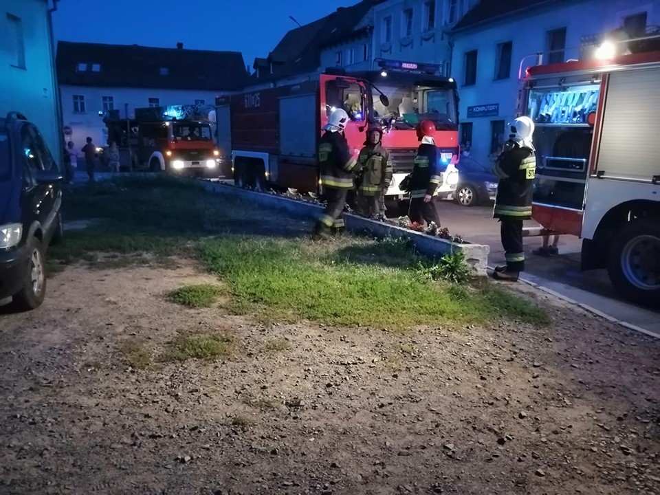 Zadymienie mieszkania - OSP Swieriawa