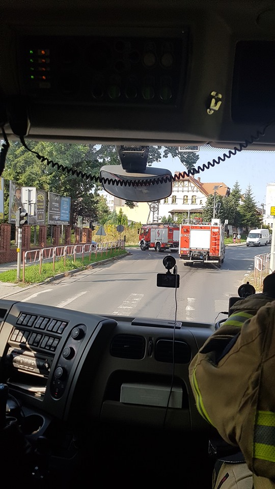 Pożar i przygnieciona osoba - OSP Swieriawa