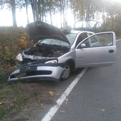 Wypadek w Janochowie - OSP Swieriawa