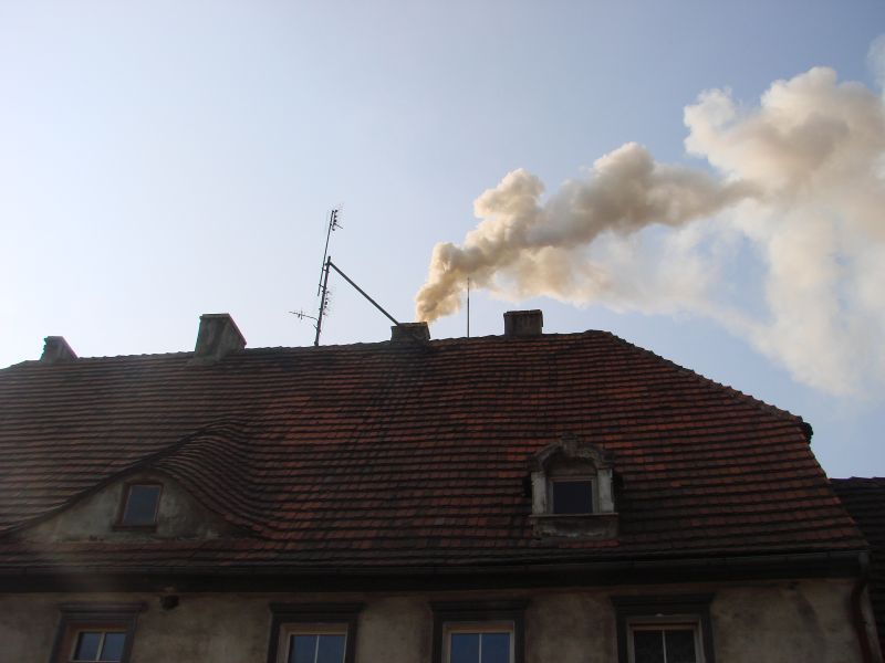 POŻAR SADZY - OSP Swieriawa