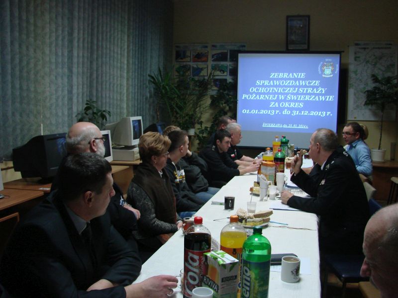 ZEBRANIE SPRAWOZDAWCZE W OSP - OSP Swieriawa