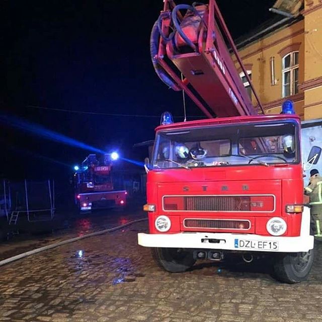 Pożar budynku - OSP Swieriawa