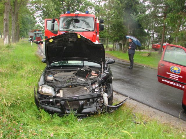 NIEBEZPIECZNY ZAKRĘT - OSP Swieriawa