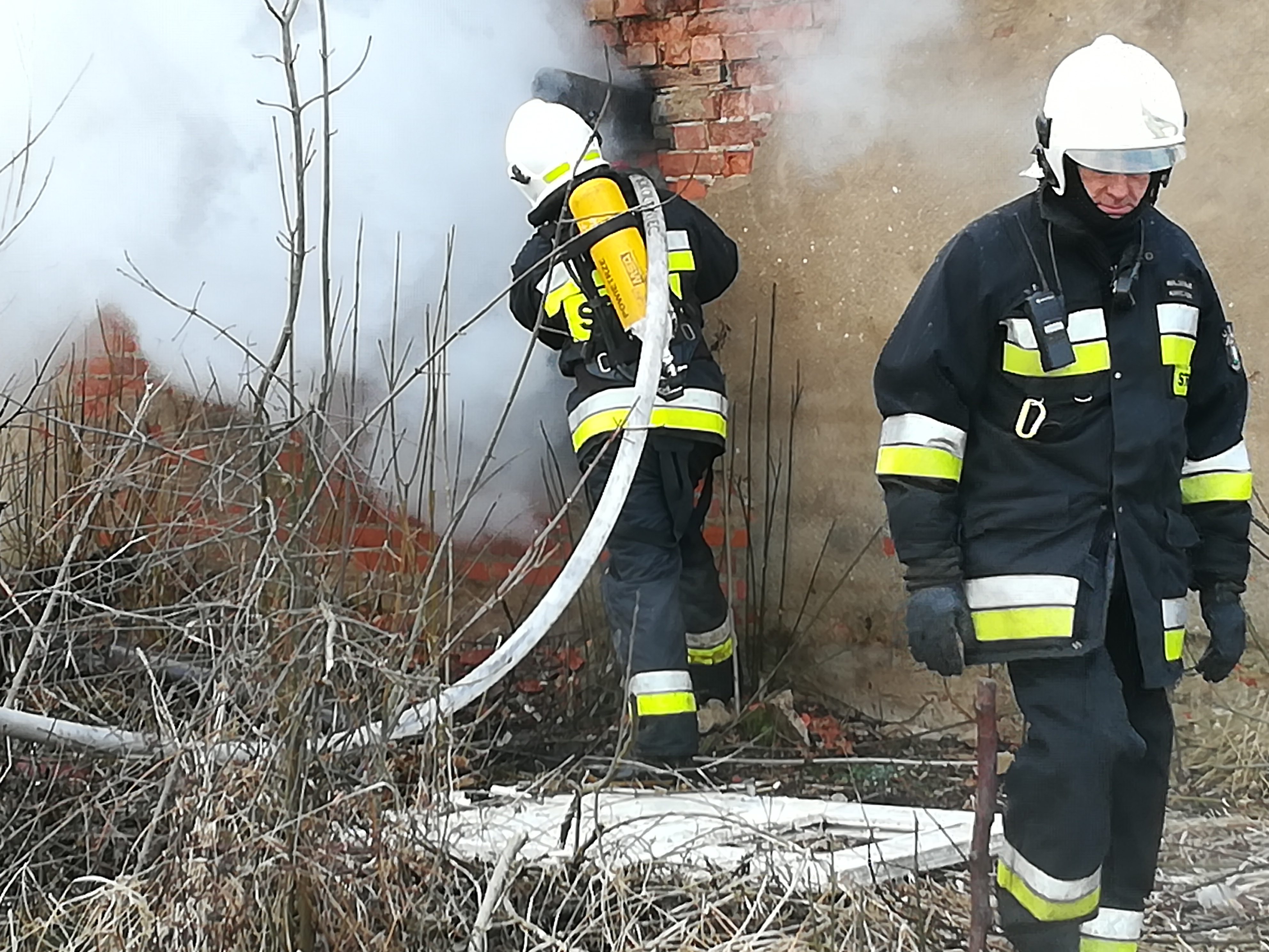 Pożar w Sędziszowej - OSP Swieriawa