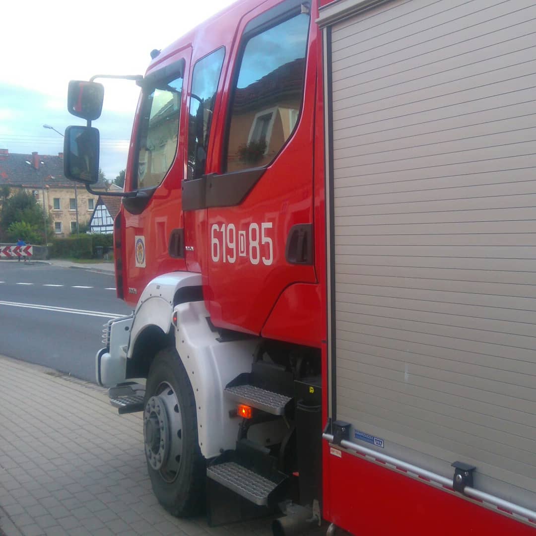 Pożar śmietnika - OSP Swieriawa