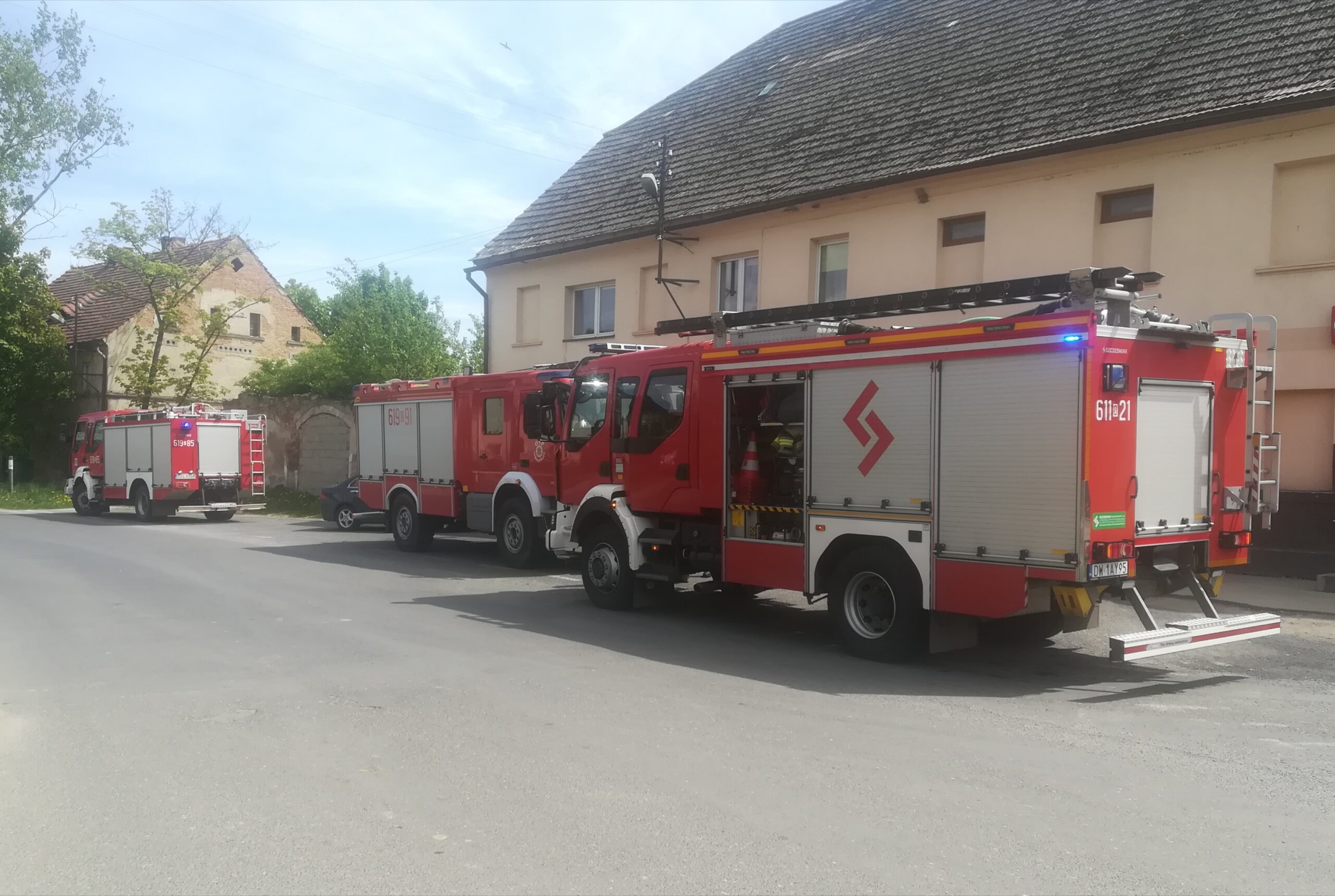 Zasłabnięcie w Sokołowcu - OSP Swieriawa