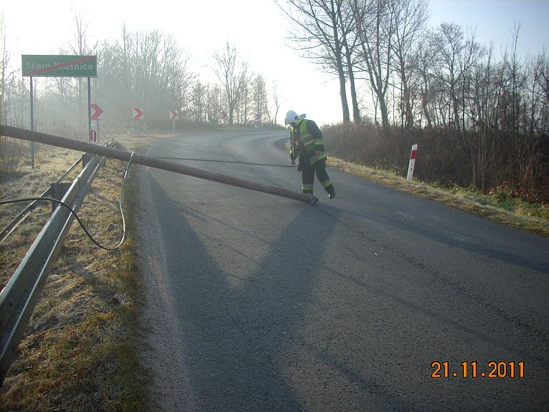 ZERWANA LINIA TP - OSP Swieriawa