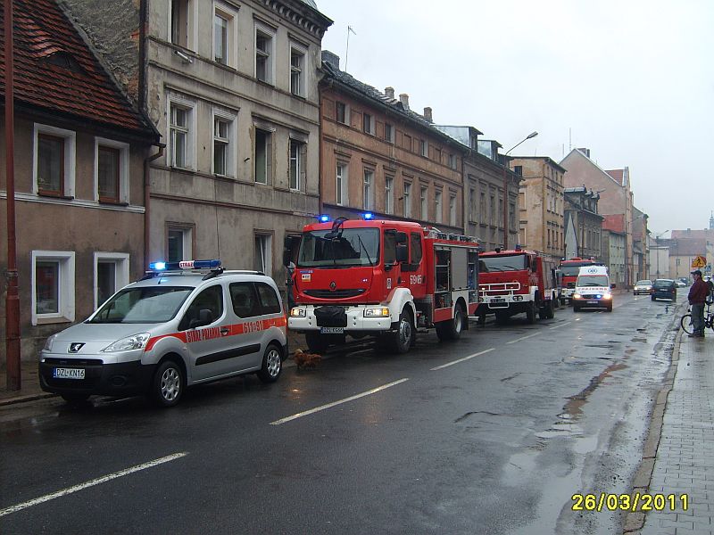 POŻAR MIESZKANIA - OSP Swieriawa