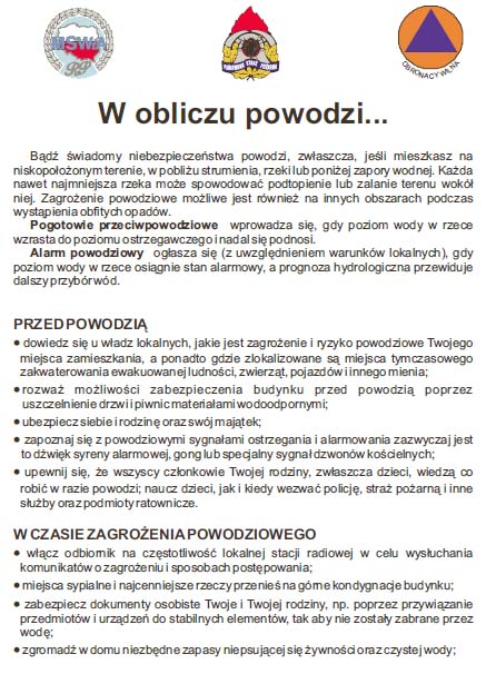 POWÓDŹ - OSP Swieriawa
