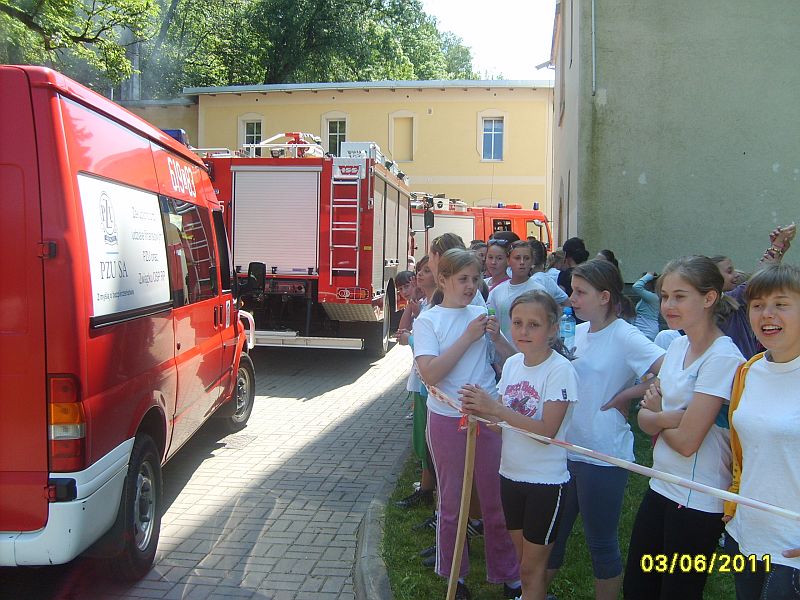 DZIEŃ DZIECKA W SZKOLE - OSP Swieriawa