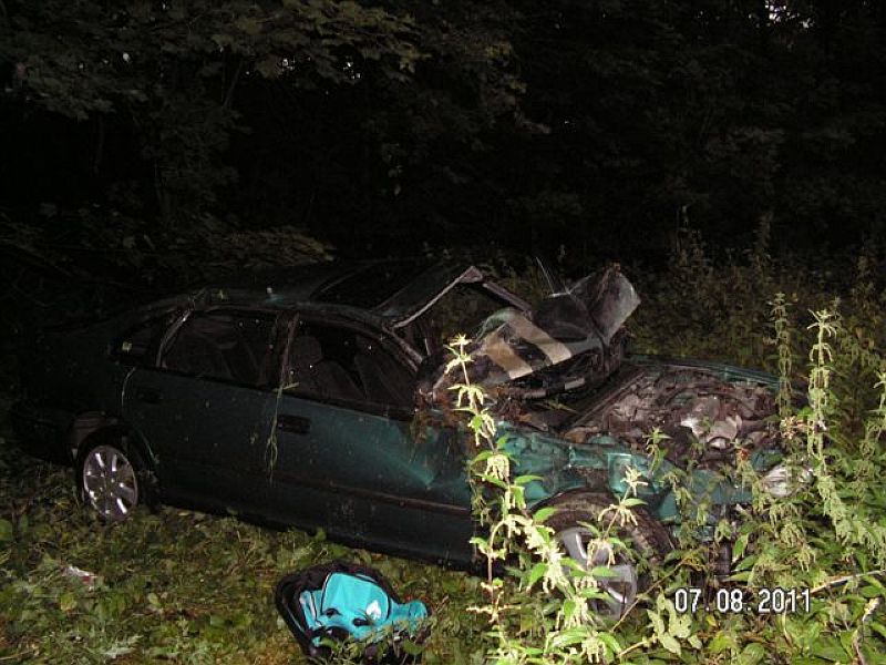 WYPADEK-STARA KRAŚNICA - OSP Swieriawa