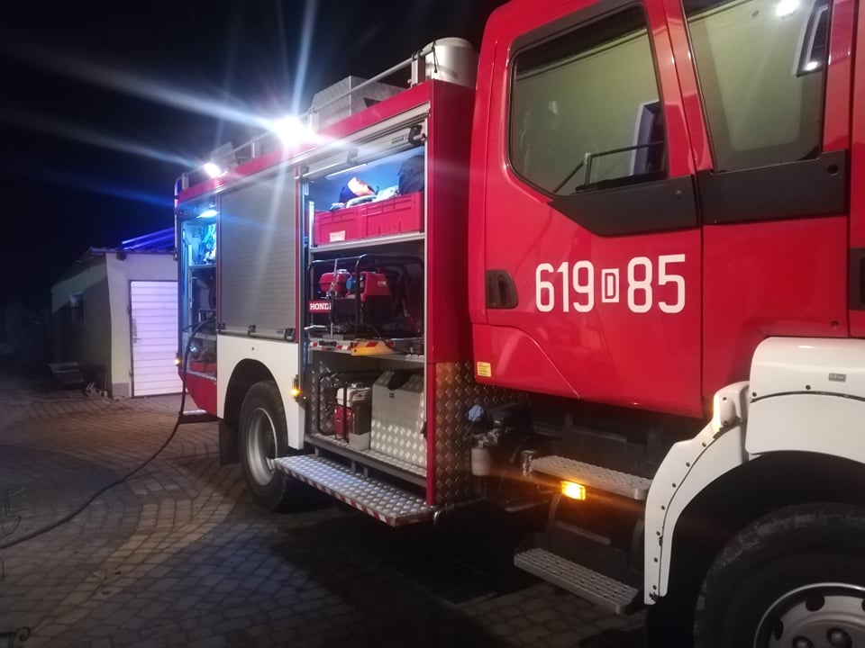 Pożar przewodu kominowego - OSP Swieriawa