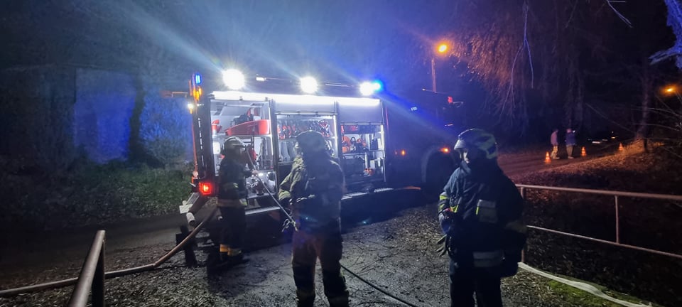 Pożar i awaria 619-85 - OSP Swieriawa