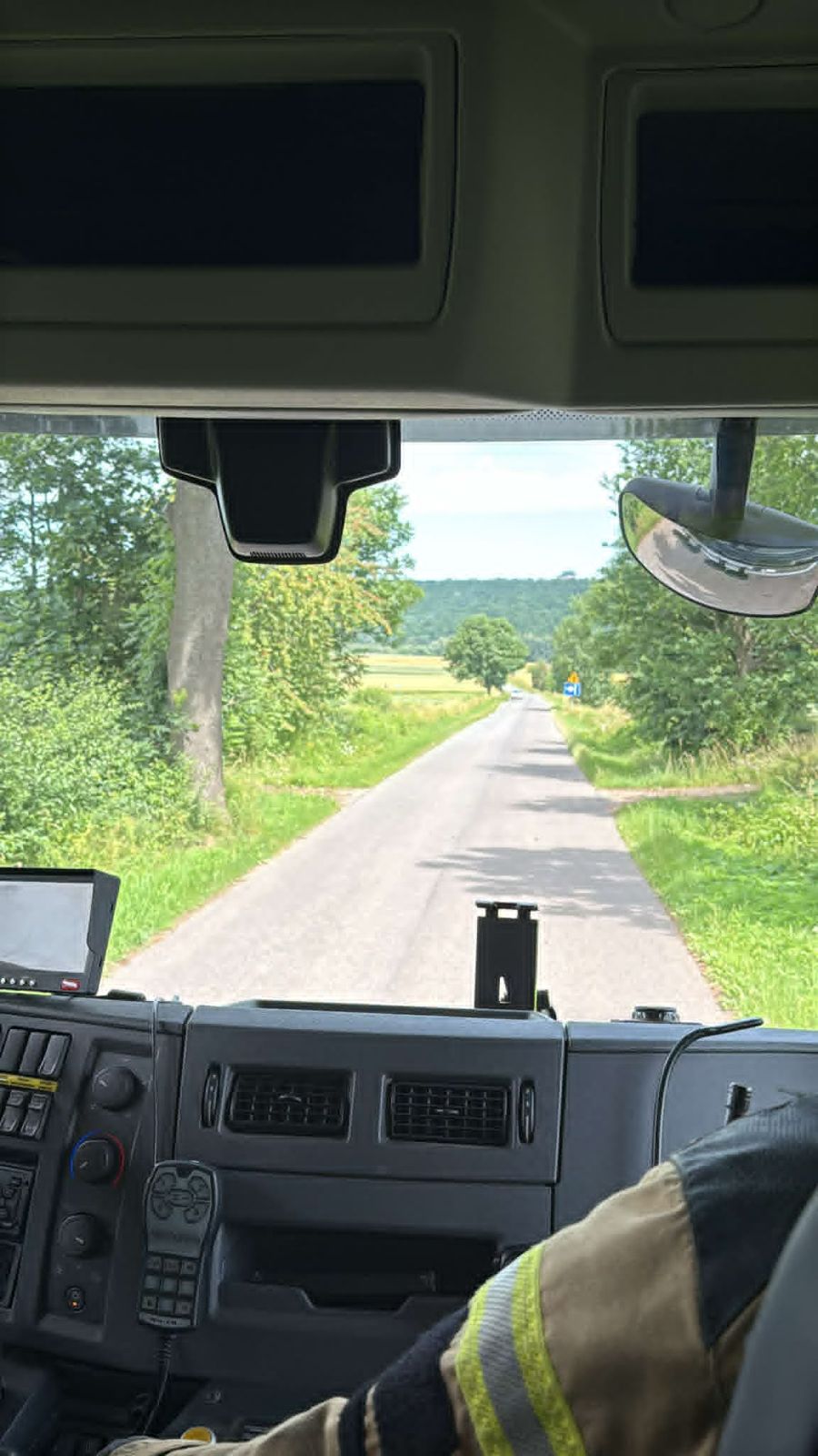 Pożar pozostałości roślinnych - OSP Swieriawa